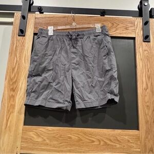 GAP Men’s Gray Drawstring Elastic Waist Shorts Size M